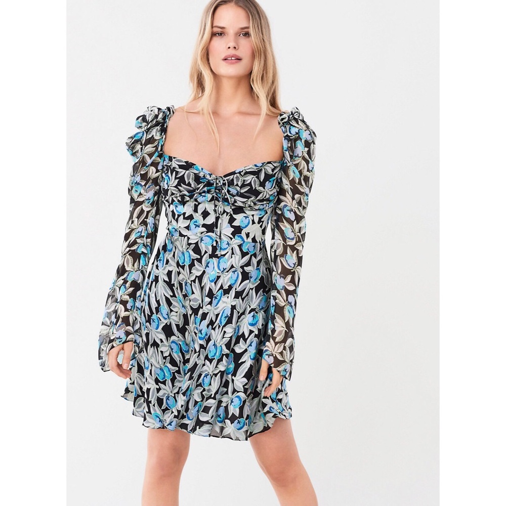 diane von furstenberg mini dress size 6